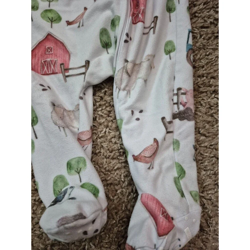Caden lane footie size 0-3 months